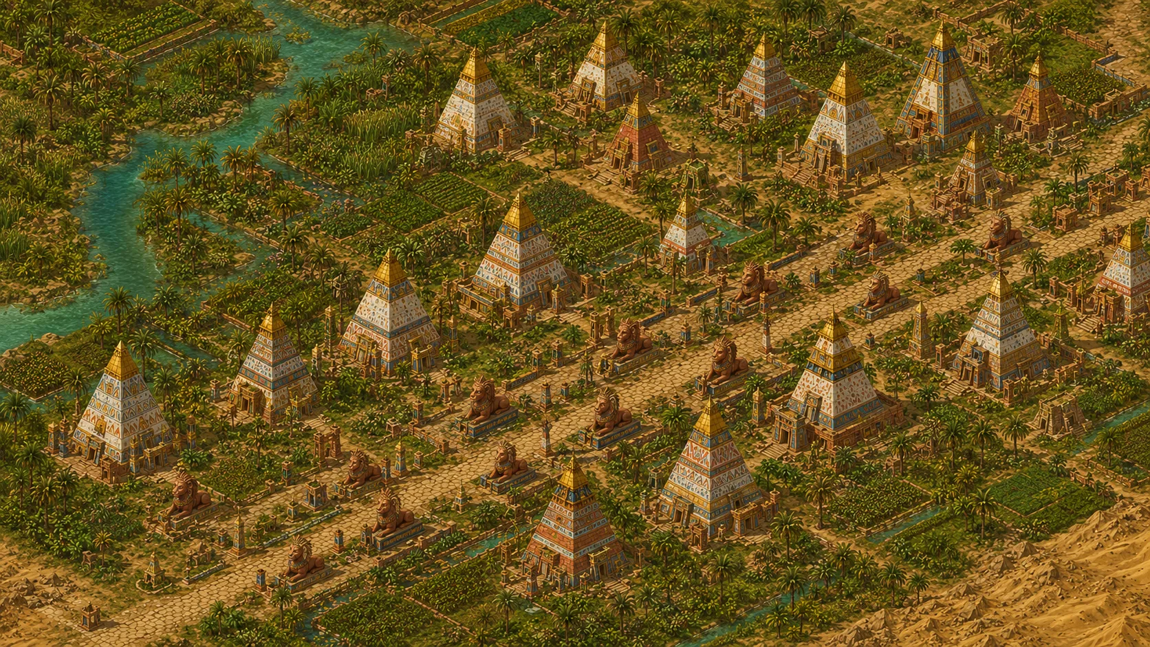 Painted scene: Field of Kings