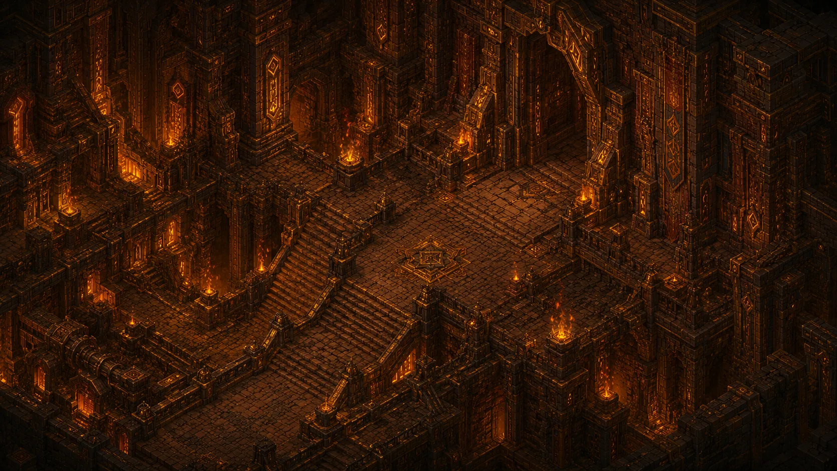 Painted scene: The Vault Doors