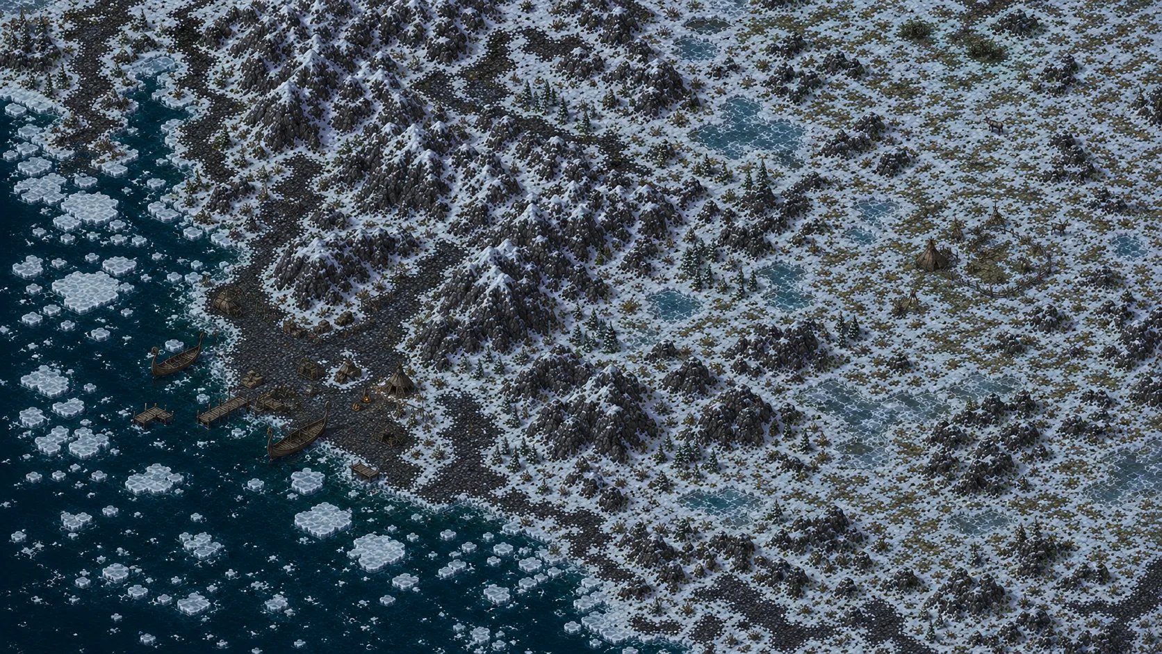 Painted scene: Frostferry Landing