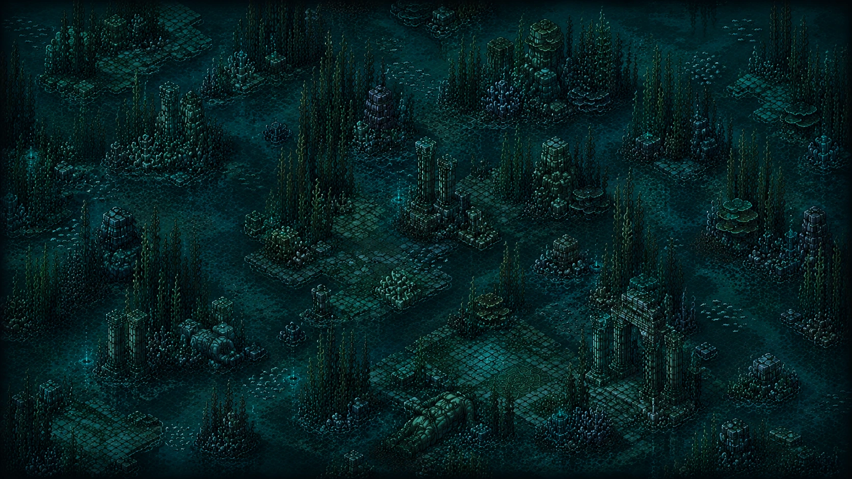 Painted scene: Kelp Reach