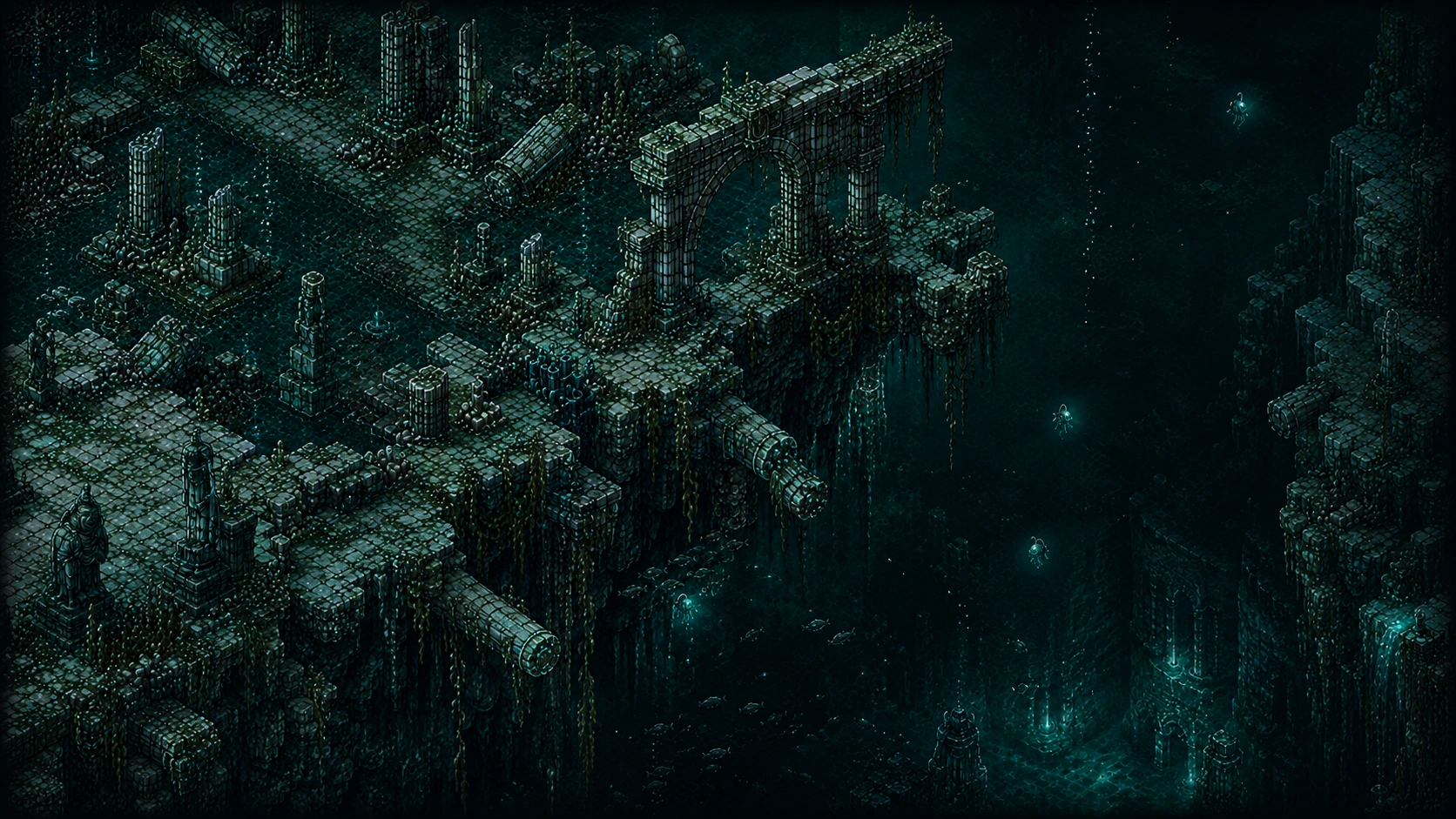 Painted scene: Abyssal Trench