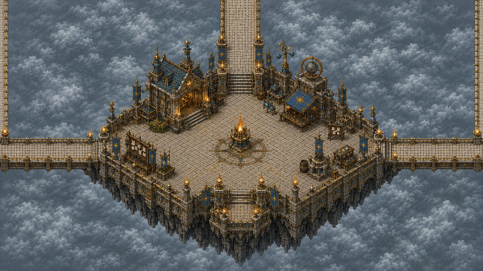 Painted scene: Skyhold