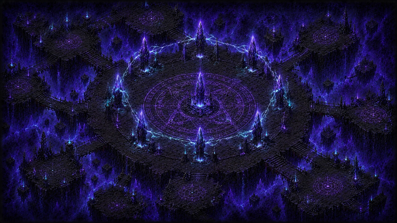 Painted scene: The Void Choir