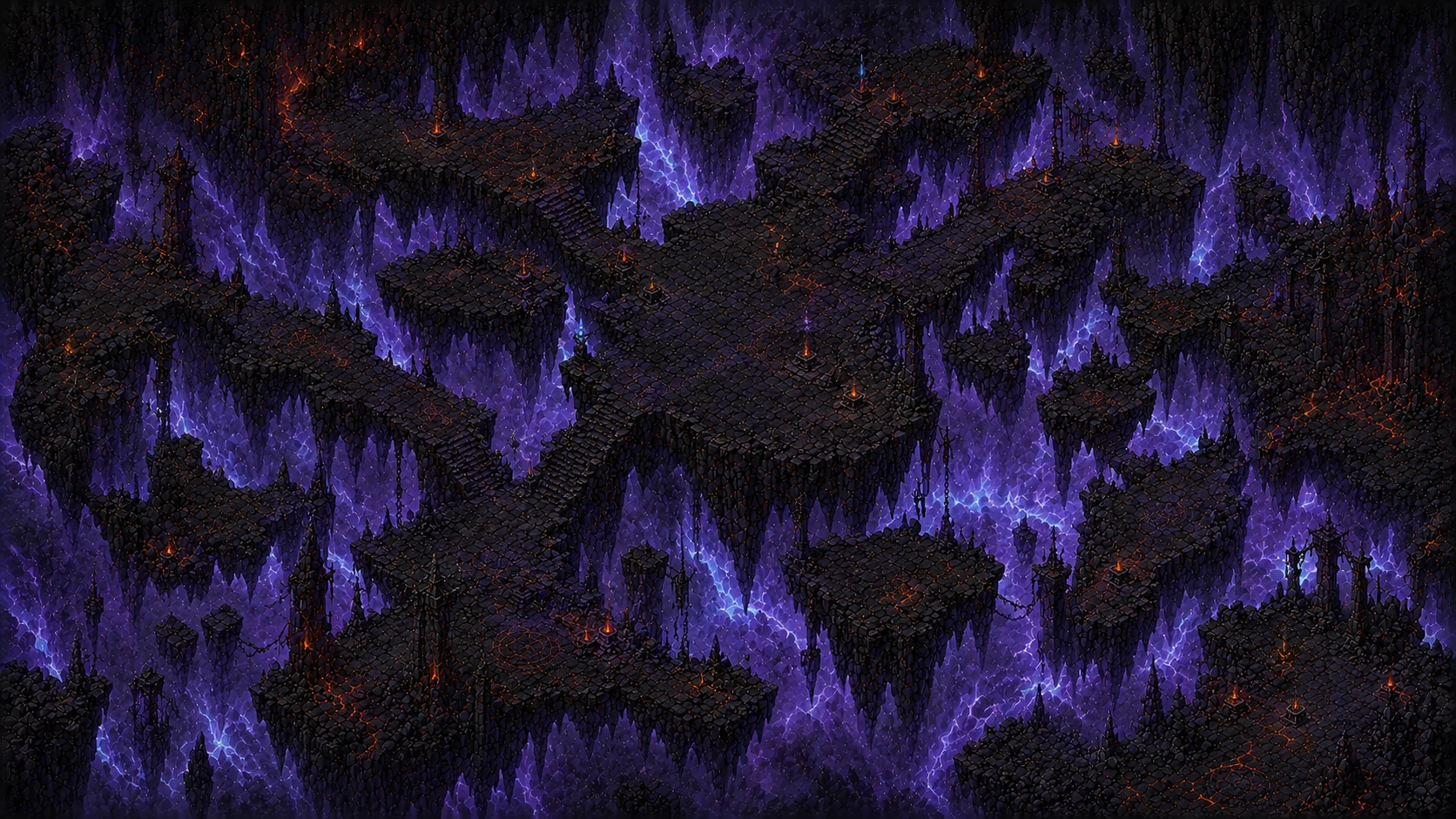 Painted scene: The Rift Descent