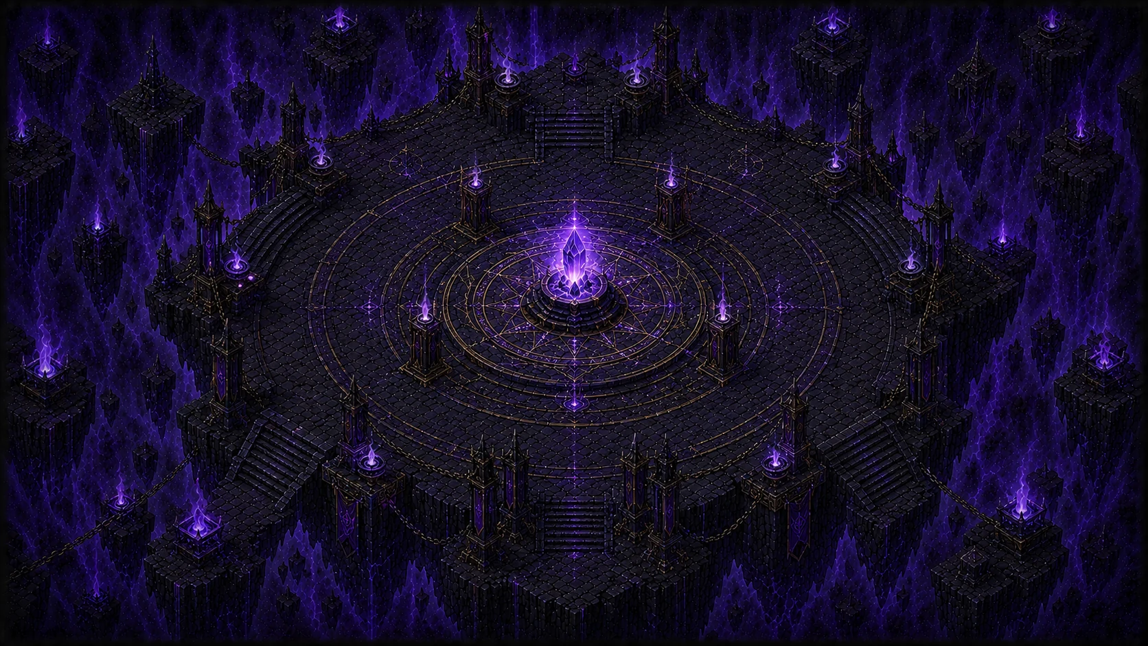 Painted scene: The Fragment's Grave